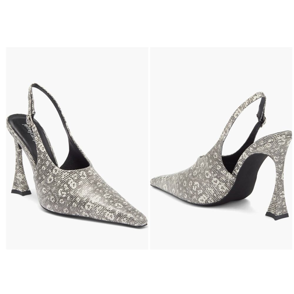 NWOB Jeffrey Campbell Creativity Slingback Pump Vintage Inspired 90s Y2k 8